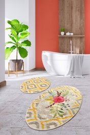 Mijölnir Juego de alfombras de baño Blondie Djt Multicolor